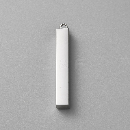 304 Stainless Steel Pendants STAS-WH0027-74P-1
