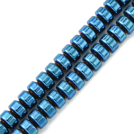 Synthetic Non-Magnetic Hematite Beads Strands G-H020-L02-09-1