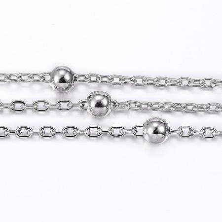 304 Stainless Steel Cable Chains CHS-H009-09P-1