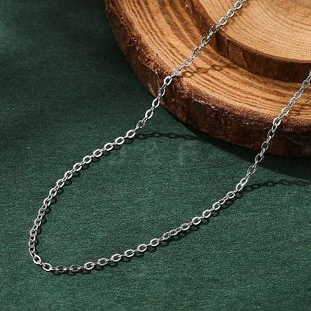 Non-Tarnish 304 Stainless Steel Necklace MAK-F033-01P-1