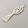 Cotton Macrame Plant Hangers AJEW-WH0314-61-2