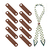 PU Leather Scarf Clips FIND-WH0199-340-6