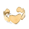 304 Stainless Steel Cuff Bangles for Women BJEW-Z177-01G-01-4
