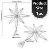 Iron Star Display Decorations DIY-WH20031-085B-2