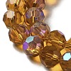 Electroplate Transparent Glass Beads Strands EGLA-A035-T10mm-L04-3