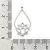 Tarnish Resistant 304 Stainless Steel Connector Charms STAS-Q255-01P-3