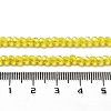 Electroplate Transparent Glass Beads Strands EGLA-A035-T3mm-A03-4