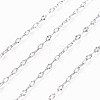 Non-Tarnish 304 Stainless Steel Textured Cable Chains CHS-D004-02P-3