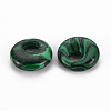 Synthetic Malachite Pendants G-T122-67H-2