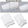 Removable Cotton Wrist Cuffs AJEW-WH20048-34-5