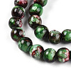 Baking Paint Glass Beads X1-DGLA-N003-8mm-A09-4