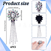 Glass Clothing Patches PATC-WH0028-026C-2
