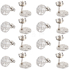 50Pcs 304 Stainless Steel Stud Earring Findings STAS-SC0008-57P-1