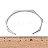 304 Stainless Steel Cuff Bangles BJEW-P373-01P-5