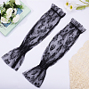 Outdoor Cycling Polyester Lace Sleeves AJEW-WH20067-033A-3