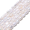 Natural Cultured Freshwater Pearl Beads Strands PEAR-N014-03F-01-2