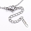 304 Stainless Steel Pendant Necklaces NJEW-G291-14P-2
