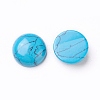 Synthetic Turquoise Cabochons G-A174-04B-14mm-2