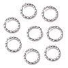 304 Stainless Steel Jump Rings X-STAS-F191-12P-C-1