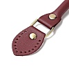 Leaf End Microfiber Leather Sew on Bag Handles FIND-D027-12F-3