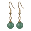 Gemstone Dangle Earring EJEW-JE05761-4