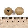 Wood European Beads WOOD-M014-01F-3