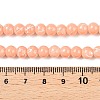 Drawbench Glass Beads Strands DGLA-S115-6mm-L21-A-4