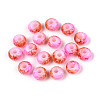 3/0 Baking Paint Glass Beads GLAA-G118-02B-1