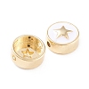 Brass Enamel Beads LS-KK-F814-03G-2
