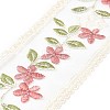 Gorgecraft 10 Yards Embroidery Polyester Lace Trim OCOR-GF0001-80C-1