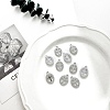 Platinum Alloy Rhinestone Pendants PW-WGE3288-05-1