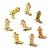 304 Stainless Steel Enamel Pendants STAS-B097-26G-05-1