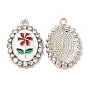 Alloy Enamel Pendants PALLOY-K011-01P-1