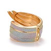 Sparkling Wing Wrap Cuff Bangle LS-BJEW-K223-06KCG-01-4