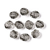Transparent Acrylic Beads PL370Y-10-1