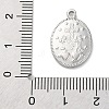 Anti-Tarnish 201 Stainless Steel Pendants STAS-Q015-03P-3