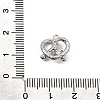 Brass Micro Pave Clear Cubic Zirconia Charms CU-CBA3D76-06P-3