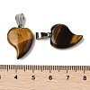 Natural Tiger Eye Pendants G-B127-11P-06-3