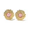 Cat Eye Stud Earrings EJEW-G400-62G-03-1