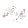 Acrylic Dangle Earrings EJEW-JE06213-4