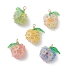 Transparent Acrylic Pendants PALLOY-JF04847-1