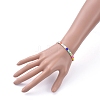 Rectangle Glass Seed Beads Stretch Bracelets BJEW-JB05297-04-3