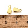 304 Stainless Steel Stamping Blank Tag Charms STAS-F311-04G-03-3