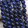 Natural Lapis Lazuli Bead Strands G-G953-03-10mm-8