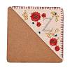 4Pcs Letter Personalized Hand Embroidered Corner Bookmarks JX587Z-2