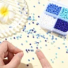 72G 4 Styles Glass Seed Beads SEED-YW0002-77B-4