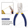 High Carbon Steel Flat Nose Pliers TOOL-WH0122-26B-7