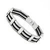 304 Stainless Steel Punk Rock Chain Bracelets for Men WG87BE9-02-1