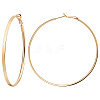 3 Pairs Brass Hoop Earrings for Women EJEW-BBC0001-66G-05-1