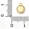 Brass Micro Pave Cubic Zirconia Pendant KK-A240-14G-3